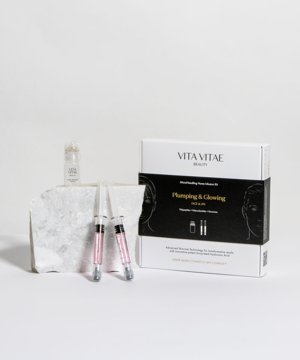 PLUMPING & GLOWING KIT – MicroNeedling Home Infusion Kits <br><span>2 booster</span>